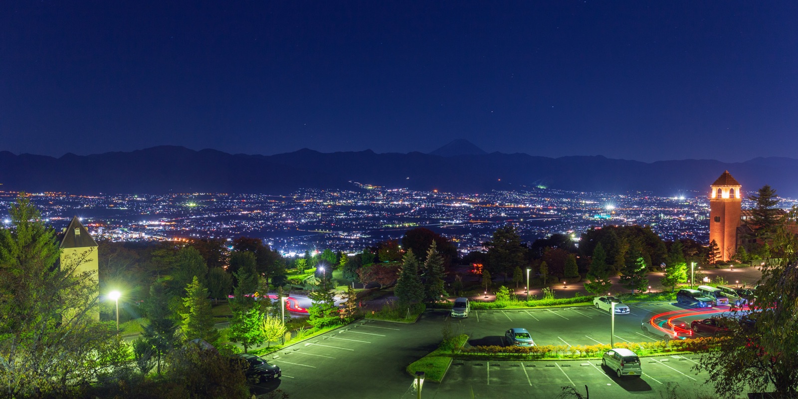 パインウッドオートキャンプ場の風景