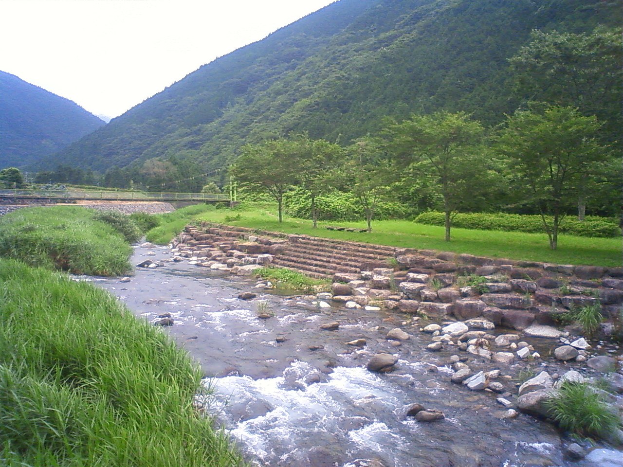 佐野川河川公園の風景